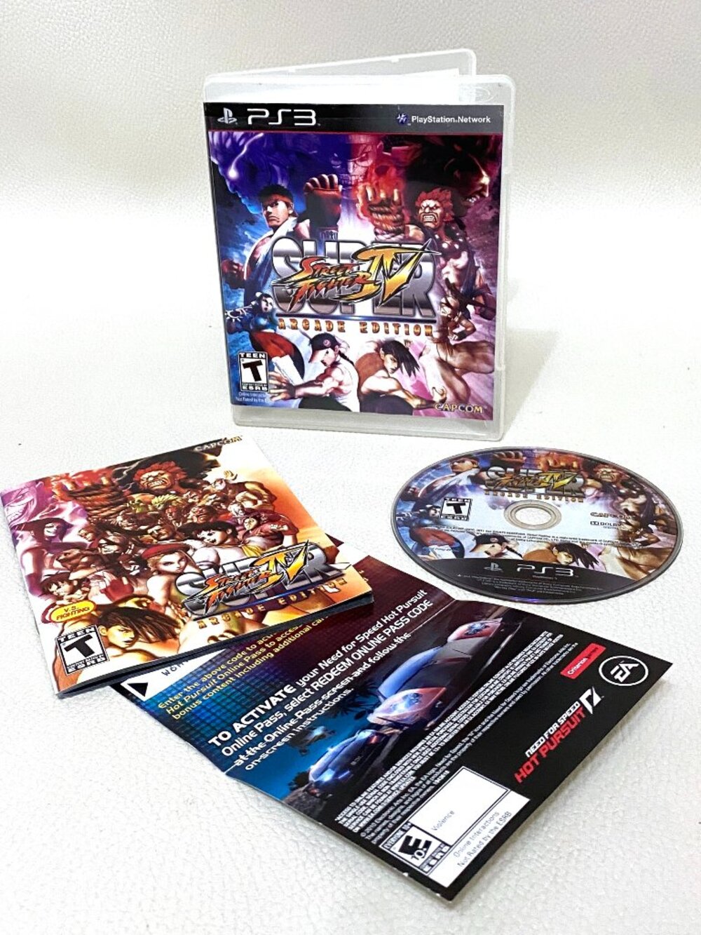 Street Fighter 4 IV Super Arcade Edition PS3 Complete W/ Manual PlayStation 3